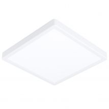 Plafoniera Quadrata Esterno Contemporaneo Argolis-Z Alluminio Bianco Led