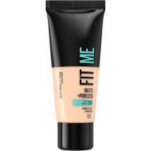 Maybelline Fit Me Matte &amp; Poreless Foundation 101 True Ivory 30 ml