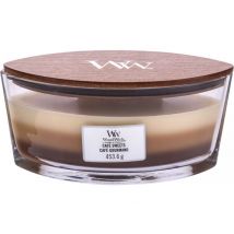 WoodWick Trilogy Ellipse Heartwick Caf&eacute; Sweets 453 g