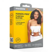 Medela Handsfree Pomp Bustier Wit M 1 st