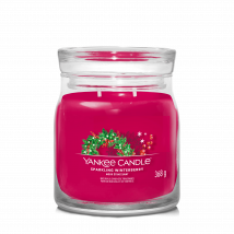 Yankee Candle Signature Medium Candle Sparkling Winterberry 368 g