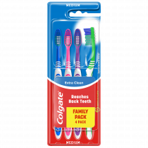 Colgate Extra Schone Tandenborstels Medium 4 st