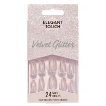Elegant Touch Velvet Glitter Celestial Nails 24 st