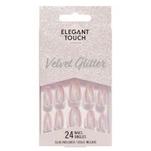 Elegant Touch Velvet Glitter Celestial Nails 24 pcs
