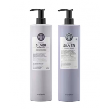 Maria Nila Sheer Silver Shampoo &amp; Conditioner 2 x 1000 ml