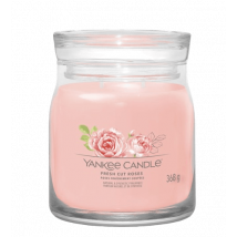 Yankee Candle Signature Medium Jar Fresh Cut Roses 368 g