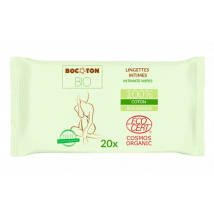 Bocoton Organic Intimate Wet Wipes 20 st