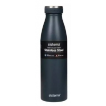 Sistema Stainless Steel 500 ml Black 1 st