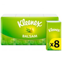 Kleenex Balsam Pocket Tissues 8 st