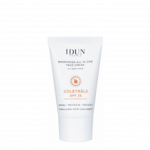 Idun Minerals Smoothing All-in-One Face Cream Solstr&aring;le SPF25 30 ml