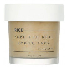 Thank You Farmer Rice Pure The Real Scrub Pack 100 ml