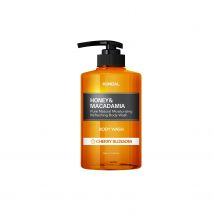 Kundal Honey &amp; Macadamia Pure Wash Baby Powder Cherry Blossom 500 ml