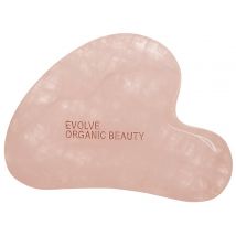 Evolve Organic Beauty Rose Quartz Gua Sha 1 pcs