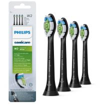 Philips HX6064/11 Brush Heads Optimal White Black 4 st