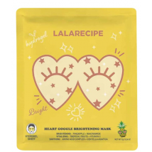 Lala Recipe Heart Goggle Brightening Eye Mask 1 pcs