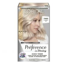L'Or&eacute;al Paris Pr&eacute;f&eacute;rence Le Blonding Toner Platinum Ice 1 st