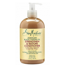 Shea Moisture Jamaican Black Castor Oil Grow &amp; Restore Rinse Out Conditioner 384 ml