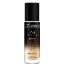 Bielenda Long Wear Long-Lasting Mattifying Foundation 05 Sunny Beige 30 ml