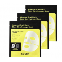 Cosrx Advanced Snail Mucin Glass Glow Hydrogel Mask 3-pack 3 st