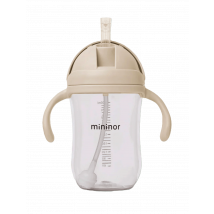 Mininor Straw Cup Tritan Cloudy Morning 330 ml