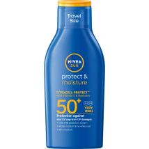 NIVEA Protect &amp; Moisture Travel Size SPF50+ 100 ml