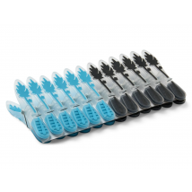 G. Funder Plastic Clip With Rubber Grip 12 pcs