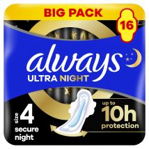 Always Ultra Veilige Nacht Met Vleugels 16 st