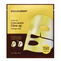 Eqqualberry Collagen Glow Up Hydrogel Mask 1 st