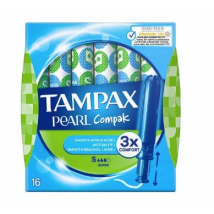 Tampax Pearl Compak Tampons Super 16 pcs