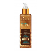 Bielenda Magic Bronze 2-in-1 Illuminating Elixir Moisturising Serum for Face &amp; Body 150 ml
