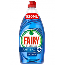 Fairy (Dreft) Platinum Antibacterial Washing Up Liquid Eucalyptus 520 ml