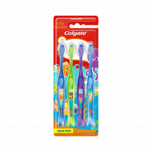 Colgate Toothbrush Kids 3+ Ocean Explorer 4 pcs