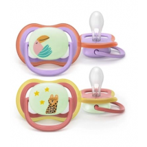 Philips Avent Ultra Air Nighttime 18M+ Purple/Pink 2 pcs