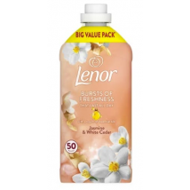 Lenor Fabric Conditioner 50 Wash Jasmine And White Cedar 1650 ml