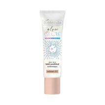 Bielenda GLAZE &amp; GLOW Skin Tint Light Illuminating Foundation Shade 01 30 ml