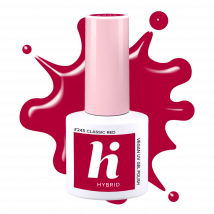 Hi Hybrid #245 Hybrid UV Gel Polish Classic Red 5 ml