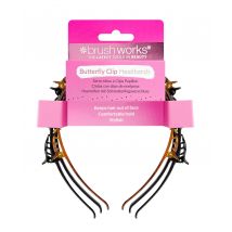 brushworks Butterfly Clip Headbands 3 st