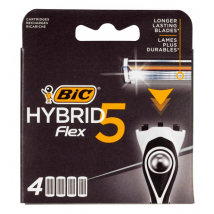 Bic Hybrid 5 Flex Blades 4 pcs