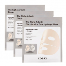 Cosrx The Alpha-Arbutin Discoloration Care Hydrogel Mask 3 st