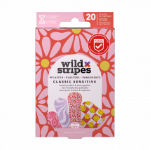 Wild Stripes Classic Sensitive Pastel Fun 20 st