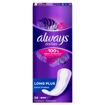 Always Dailies Liners Long Plus 24 st