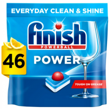 Finish Power Dishwasher Tablets Lemon 46 st