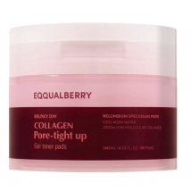 Eqqualberry Collagen Pore-tight Gel Toner Pads 60 ml