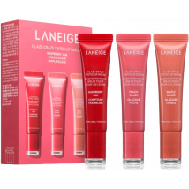 Laneige Glaze Craze Tinted Lip Serum Peach Glaze, Maple Glaze &amp; Raspberry Jam 12 g + 12 g + 12 g