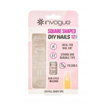 Invogue Full Cover Square Nails 120 st