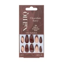 Nail HQ Chocolate Envy Almond Nails 24 st