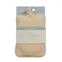 Bathtopia Dual Body Scrubber 2 pcs