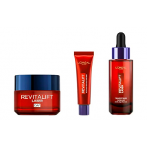 L'Or&eacute;al Paris Revitalift Laser Day Cream, Eyebag Eraser &amp; Tri-Peptides Advanced Anti-Age Serum 50 ml + 15 ml + 30 ml