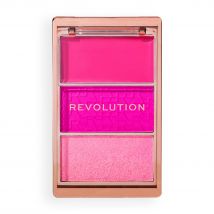 Revolution Blush Icon Palette Hot Pink Flag 9.8 g