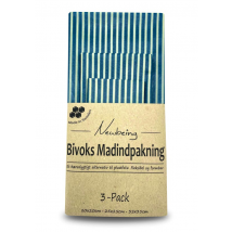 Newbeing Beeswax Food Wrap Blue 3 pcs